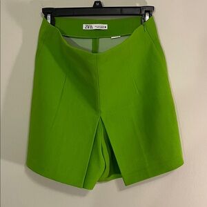 Zara Women's Bright Green Skorts